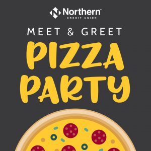 Meet & Greet Pizza Party Logo